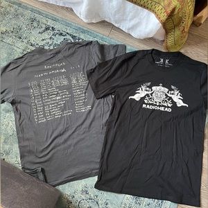 Radiohead 2018 North America concert short sleeve t-shirt